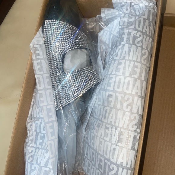 Steve Madden Rhinestone Sandals - Picture 5 of 6